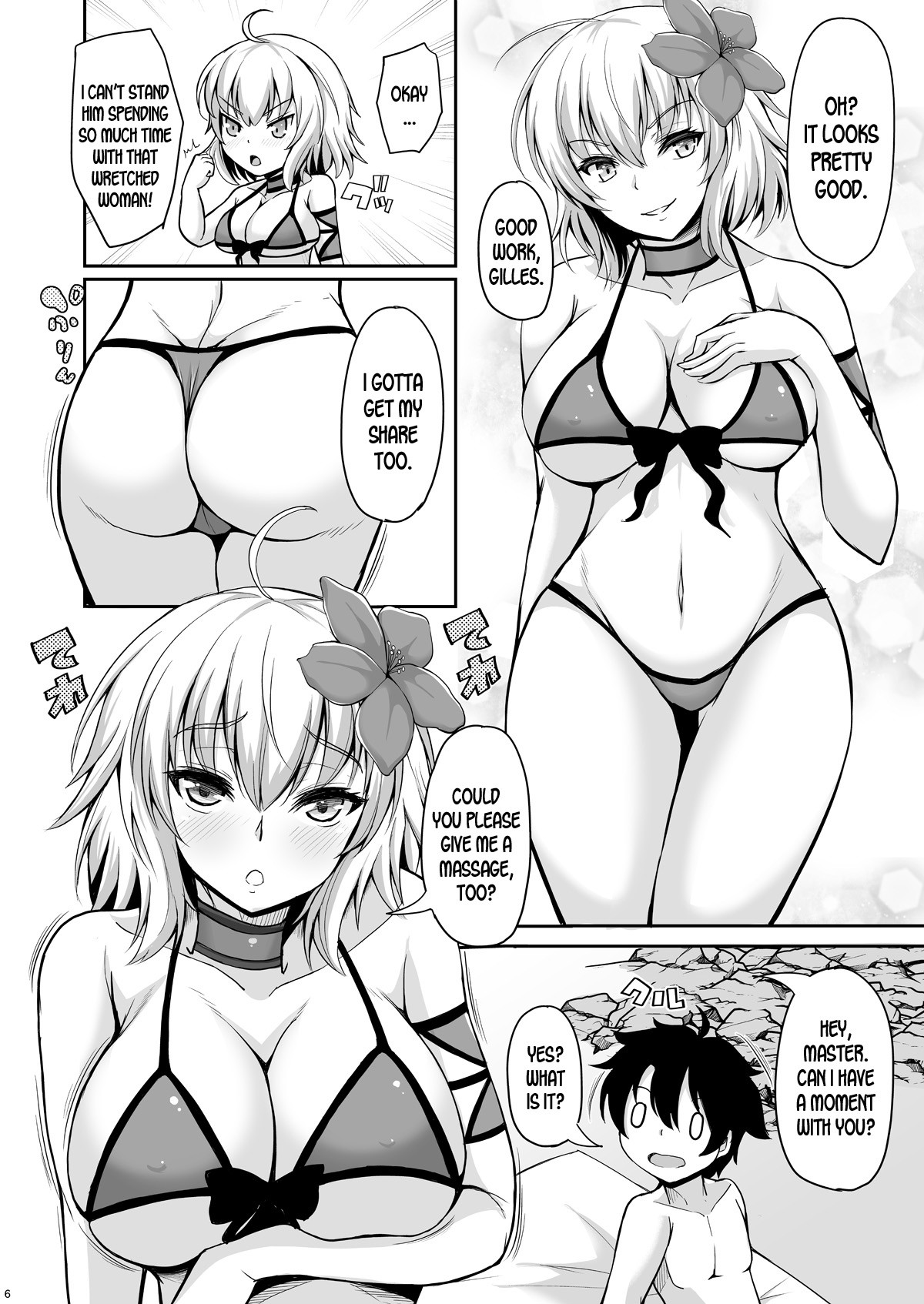 hentai manga Jeanne Alter Wants To Be Pampered